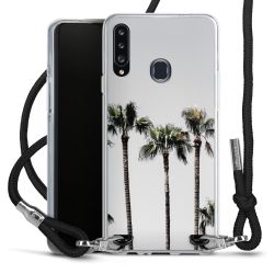 Carry Case Transparent Fabric black/silver