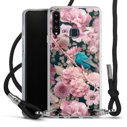 Carry Case Transparent Fabric black/silver