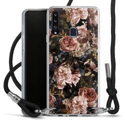 Carry Case Transparent Fabric black/silver