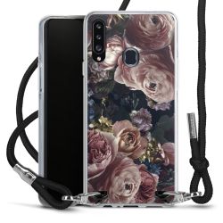 Carry Case Transparent Fabric black/silver