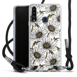 Carry Case Transparent Fabric black/silver