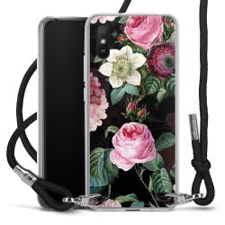 Carry Case Transparent Fabric black/silver