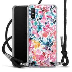 Carry Case Transparent Fabric black/silver