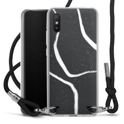 Carry Case Transparent Fabric black/silver