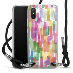 Carry Case Transparent Fabric black/silver