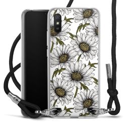 Carry Case Transparent Fabric black/silver