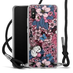 Carry Case Transparent Fabric black/silver