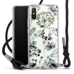 Carry Case Transparent Fabric black/silver