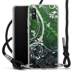 Carry Case Transparent Fabric black/silver