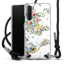 Carry Case Transparent Fabric black/silver