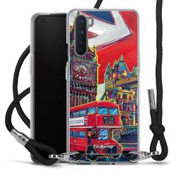 Carry Case Transparent Fabric black/silver