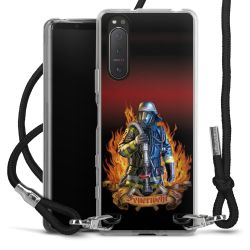 Carry Case Stoff schwarz/silber