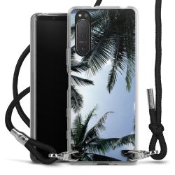 Carry Case Transparent Fabric black/silver