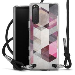 Carry Case Transparent Fabric black/silver