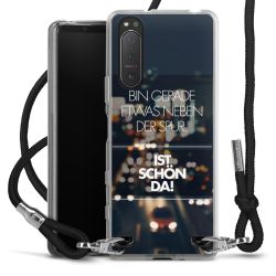 Carry Case Stoff schwarz/silber