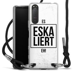 Carry Case Stoff schwarz/silber