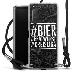 Carry Case Stoff schwarz/silber