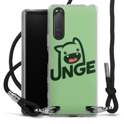 Carry Case Stoff schwarz/silber