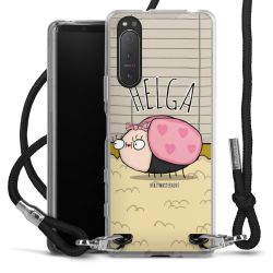 Carry Case Stoff schwarz/silber