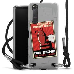 Carry Case Stoff schwarz/silber