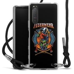 Carry Case Stoff schwarz/silber