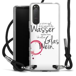 Carry Case Stoff schwarz/silber