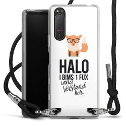 Carry Case Stoff schwarz/silber