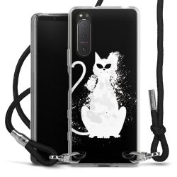 Carry Case Transparent Fabric black/silver