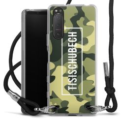 Carry Case Stoff schwarz/silber