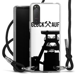 Carry Case Stoff schwarz/silber