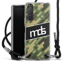 Carry Case Stoff schwarz/silber