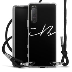 Carry Case Stoff schwarz/silber