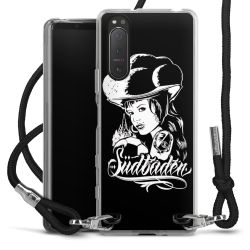 Carry Case Stoff schwarz/silber