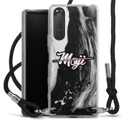 Carry Case Stoff schwarz/silber