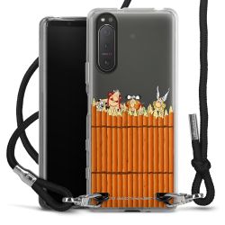 Carry Case Stoff schwarz/silber