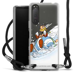 Carry Case Stoff schwarz/silber