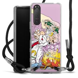 Carry Case Stoff schwarz/silber