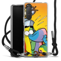 Carry Case Stoff schwarz/silber