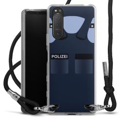 Carry Case Stoff schwarz/silber