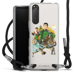 Carry Case Stoff schwarz/silber