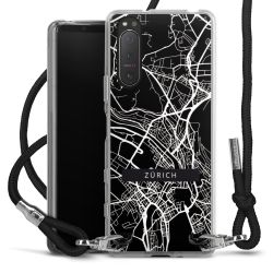 Carry Case Stoff schwarz/silber