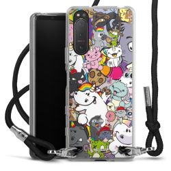 Carry Case Stoff schwarz/silber