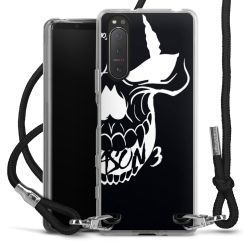 Carry Case Stoff schwarz/silber