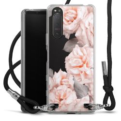 Carry Case Transparent Fabric black/silver