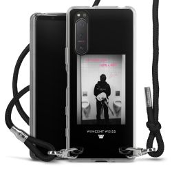 Carry Case Stoff schwarz/silber