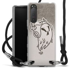 Carry Case Stoff schwarz/silber