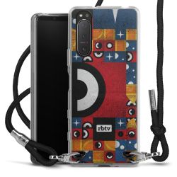 Carry Case Stoff schwarz/silber