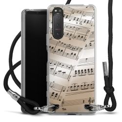 Carry Case Transparent Fabric black/silver