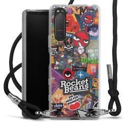 Carry Case Stoff schwarz/silber