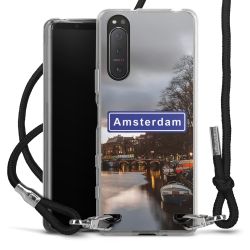 Carry Case Stoff schwarz/silber